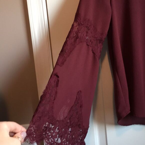 Maroon rue 21 top - Picture 3 of 5